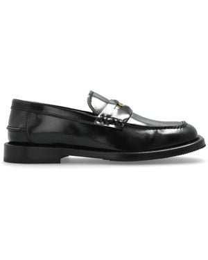 Moschino Loafers Shoes - Black