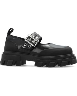Ganni Shoes Made Of Eco Leather - Black