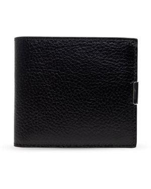 Lemaire Leather Wallet - Black