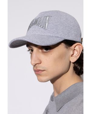Balmain Baseball Cap - Gray