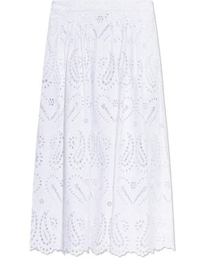 Etro Openwork Skirt - White