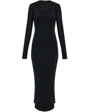 Jil Sander Double-Layered Dress - Black