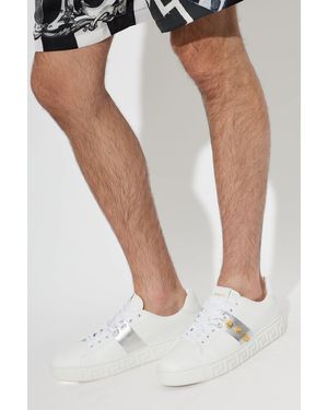 Versace 'Greca' Sports Shoes - White