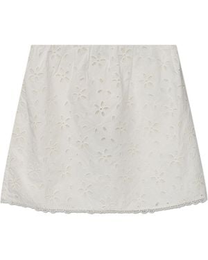 Posse Short Skirt 'Salma' - White
