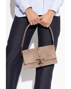 Tod's Shoulder Bag 'T Timeless Mini' - Blue