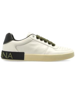 Dolce & Gabbana "Portofino" Sports Shoes - Natural