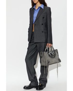 Balenciaga Wool Blazer - Blue