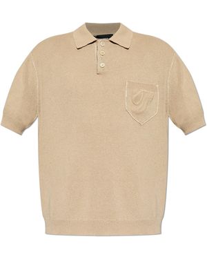 DSquared² Polo With Pocket - Natural