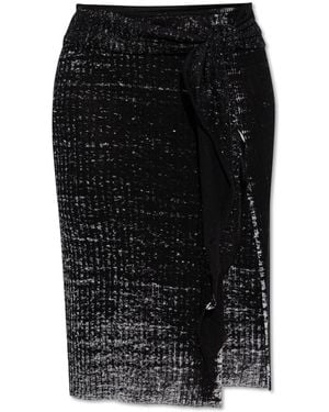 DIESEL Skirt M-Eganoid - Black