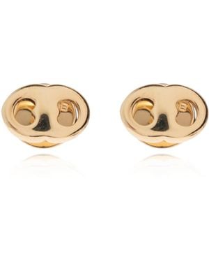 Tory Burch Brass Earrings - Metallic