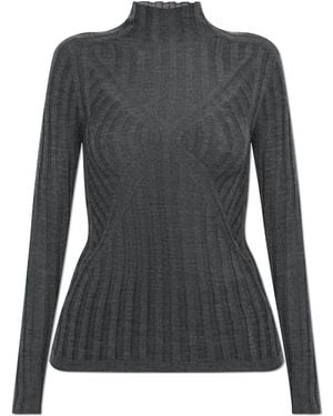 Jil Sander Slim-Fit Turtleneck - Black