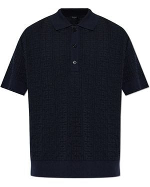 Balmain Monogrammed Polo - Multicolour