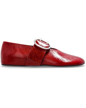 Jil Sander Leather Shoes - Red
