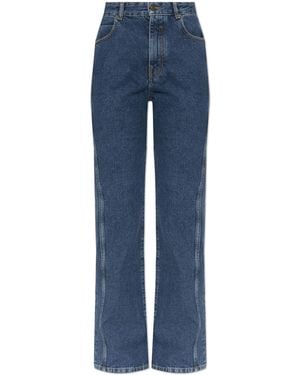 Balmain Straight Jeans - Blue