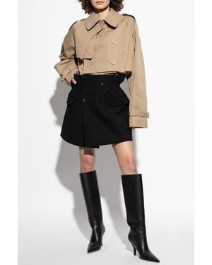 Vetements Short Coat - Black