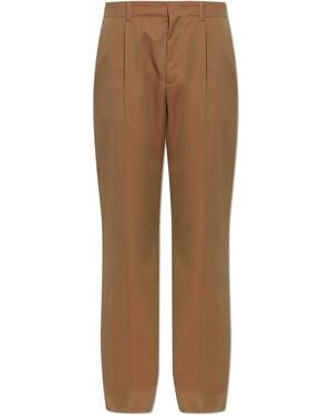 Our Legacy Wool Pleated Pants - Brown