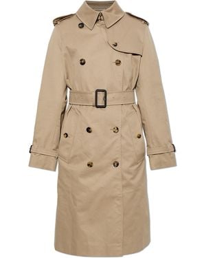 Burberry "Lakefield" Trench Coat - Natural