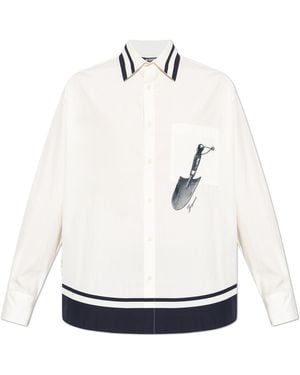 Jacquemus Shirt With Logo - White