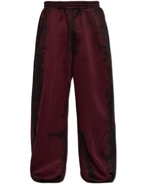 adidas Originals Track Pants With Cuffs - Red