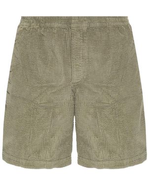American Vintage Corduroy Shorts - Green