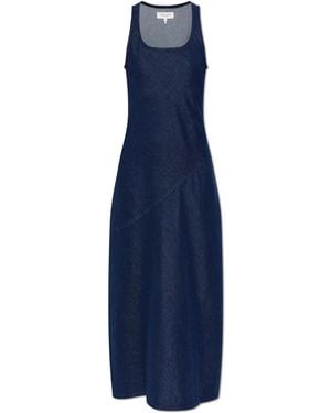 Rag & Bone Denim Dress With Straps - Blue