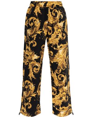Versace Jeans Couture Joggers With Straight Legs - Yellow