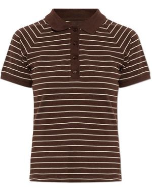 Samsøe & Samsøe Polo 'Samia' - Brown