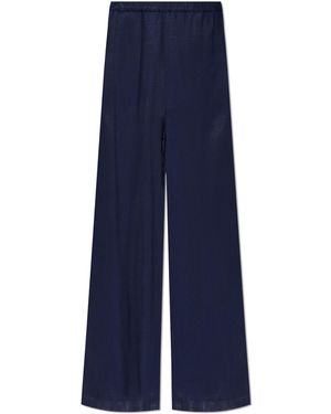 Emporio Armani Trousers From The Sustainability Collection - Blue