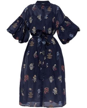 Munthe Dress 'Nalmetto' - Blue