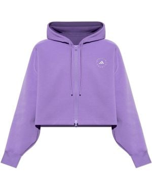 adidas By Stella McCartney Sweatshirt With Logo - Purple