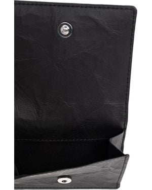 Y-3 Leather Card Holder - Black
