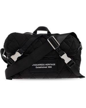 DSquared² Bag With Logo - Black