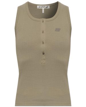 Munthe Top "Roth" - Green