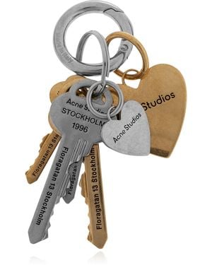 Acne Studios Keychain - White