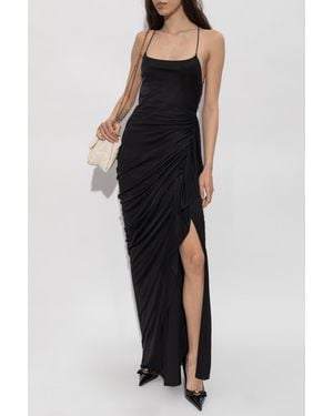 Versace Off-Shoulder Dress - Black