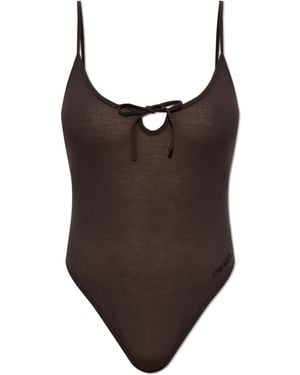 DSquared² Bodysuit With Straps - Brown