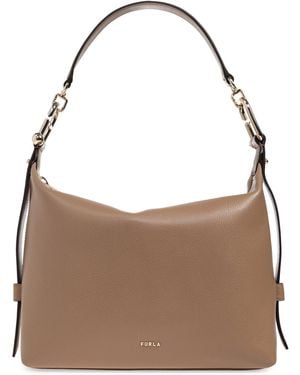 Furla Shoulder Bag "Tonie Medium" - Brown