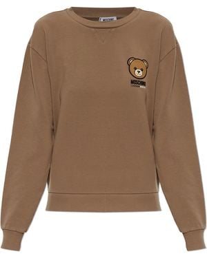 Moschino Sweatpants From The 'Active' Line - Natural