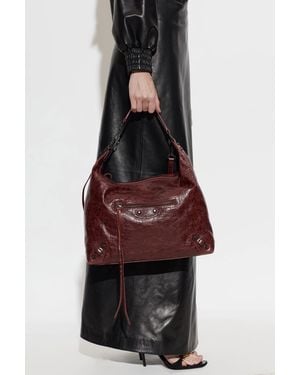 Balenciaga 'Le City' Hobo Bag - Red