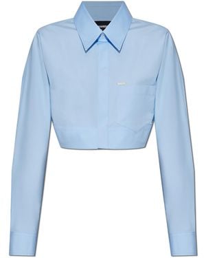 DSquared² Shirt With Pockets - Blue