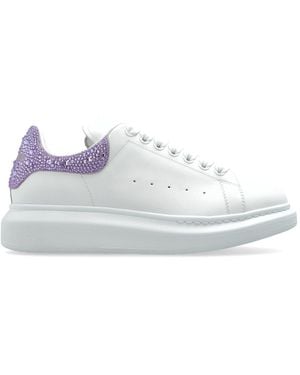 McQueen Sports Shoes With Logo - White
