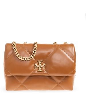 Tory Burch Shoulder Bag 'Kira Diamond' - Brown