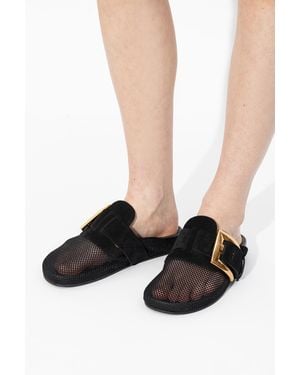 Balmain 'Anthem' Slides - Black