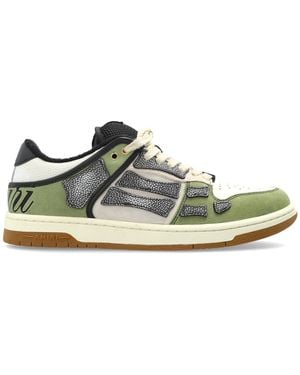 Amiri 'Xl Skel Top Low' Sports Shoes - Green