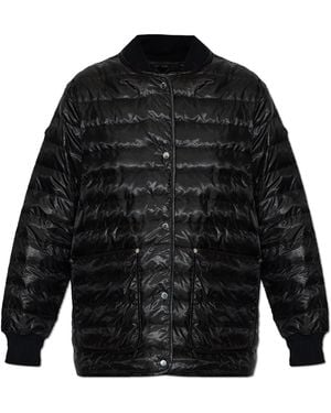 Moose Knuckles Oversized Puffer Jacket - Black