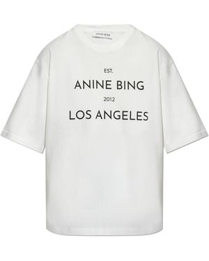 Anine Bing T-Shirt "Rudy" - Grey