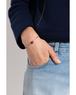Marc Jacobs Bracelet With A Charm - Blue