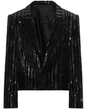 Balmain Sequin Blazer - Black