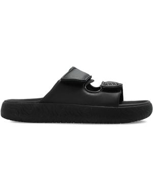Veja 'Etna Bold Leather' Slides - Black