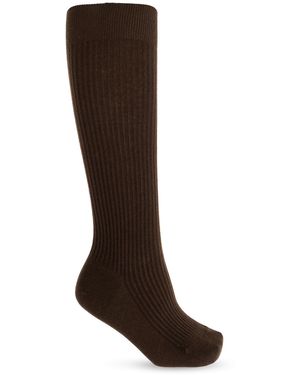 Max Mara Cashmere Socks - Brown